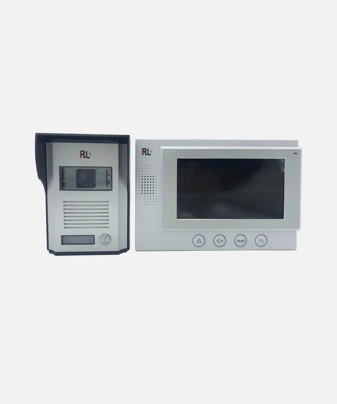 Kit Videocitofono Monofamiliare Monitor 7'' TFT Telecamera IR Apriporta RL06M