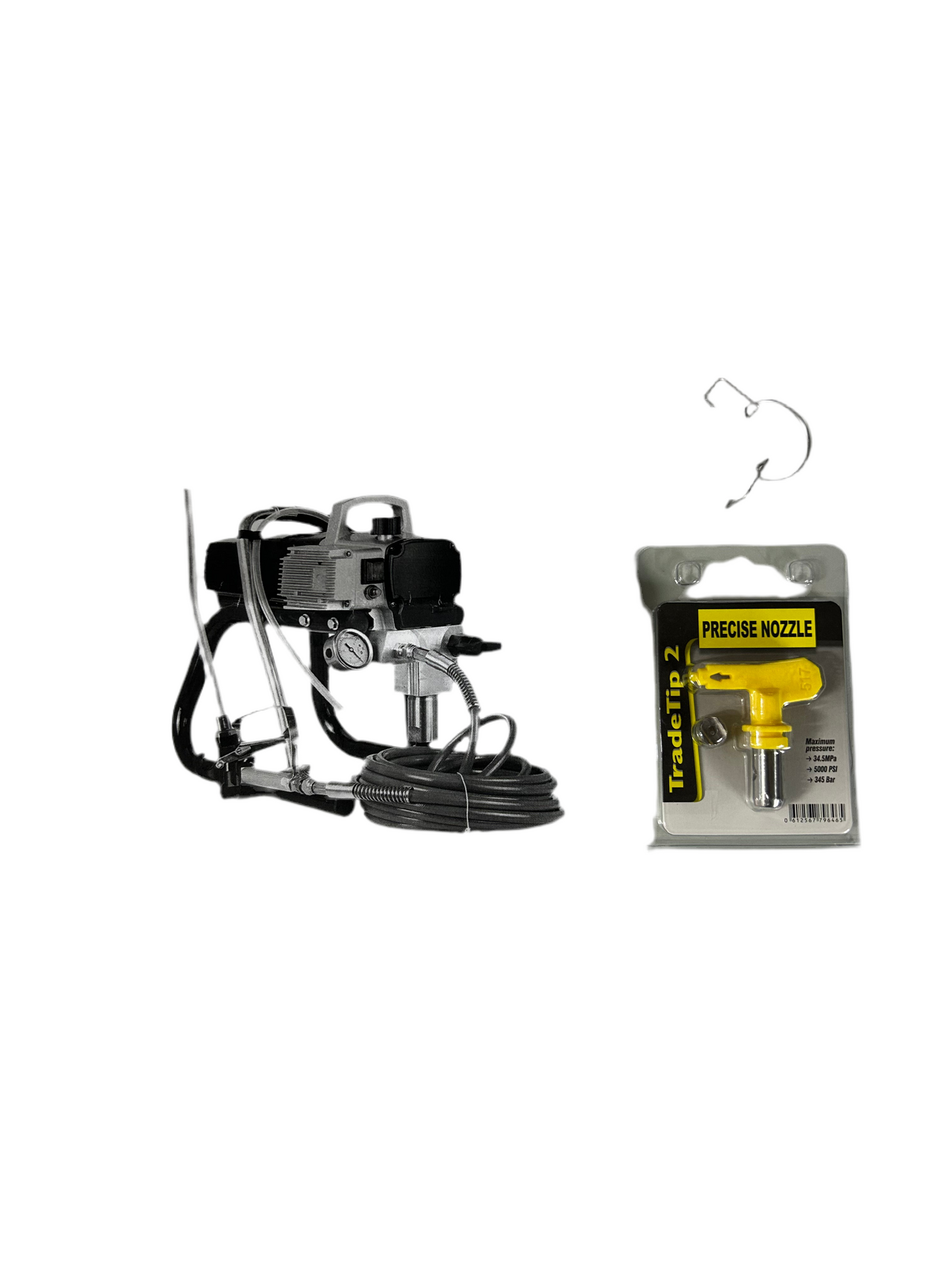 Macchina Spruzzo per Vernice Parete Spruzzatore Airless Pressione 1800 W