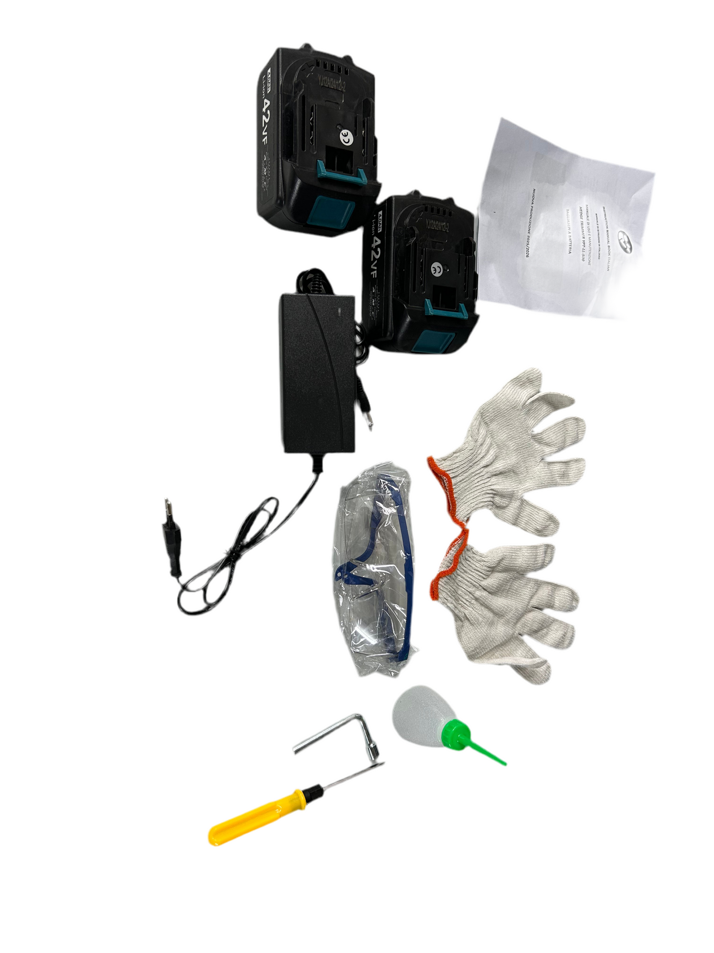 Tagliasiepi a doppia batteria 42v 4ah