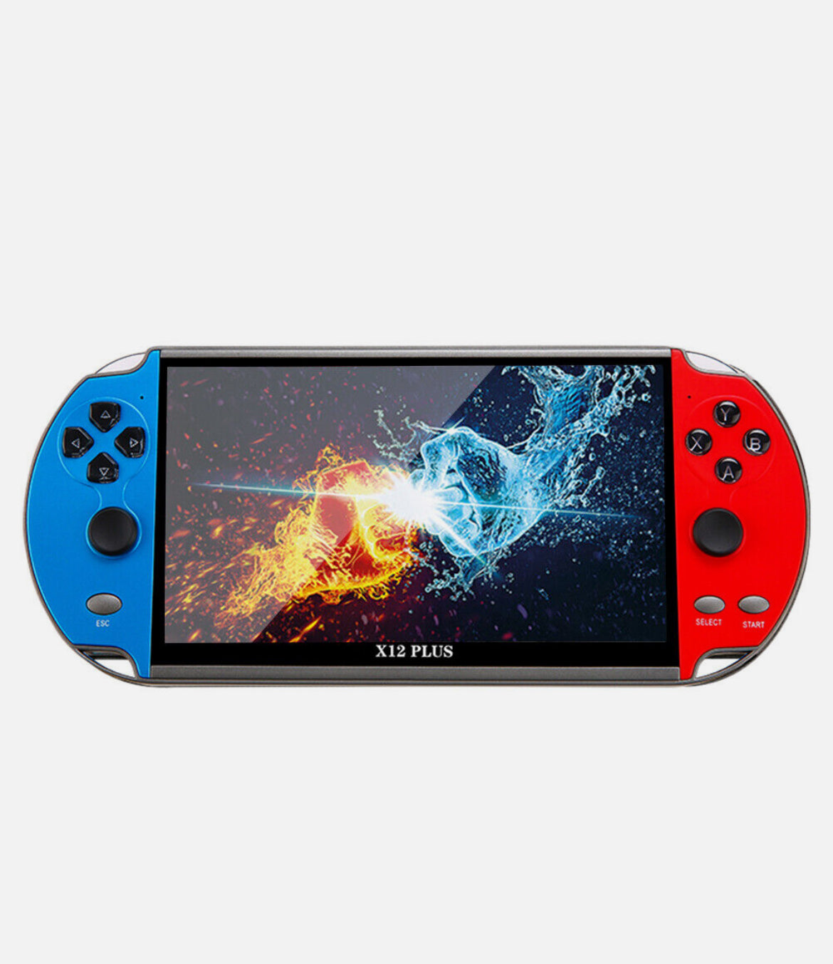 Console di Gioco Portatile 10000 Giochi Schermo HD da 7,1 Pollici x12plus