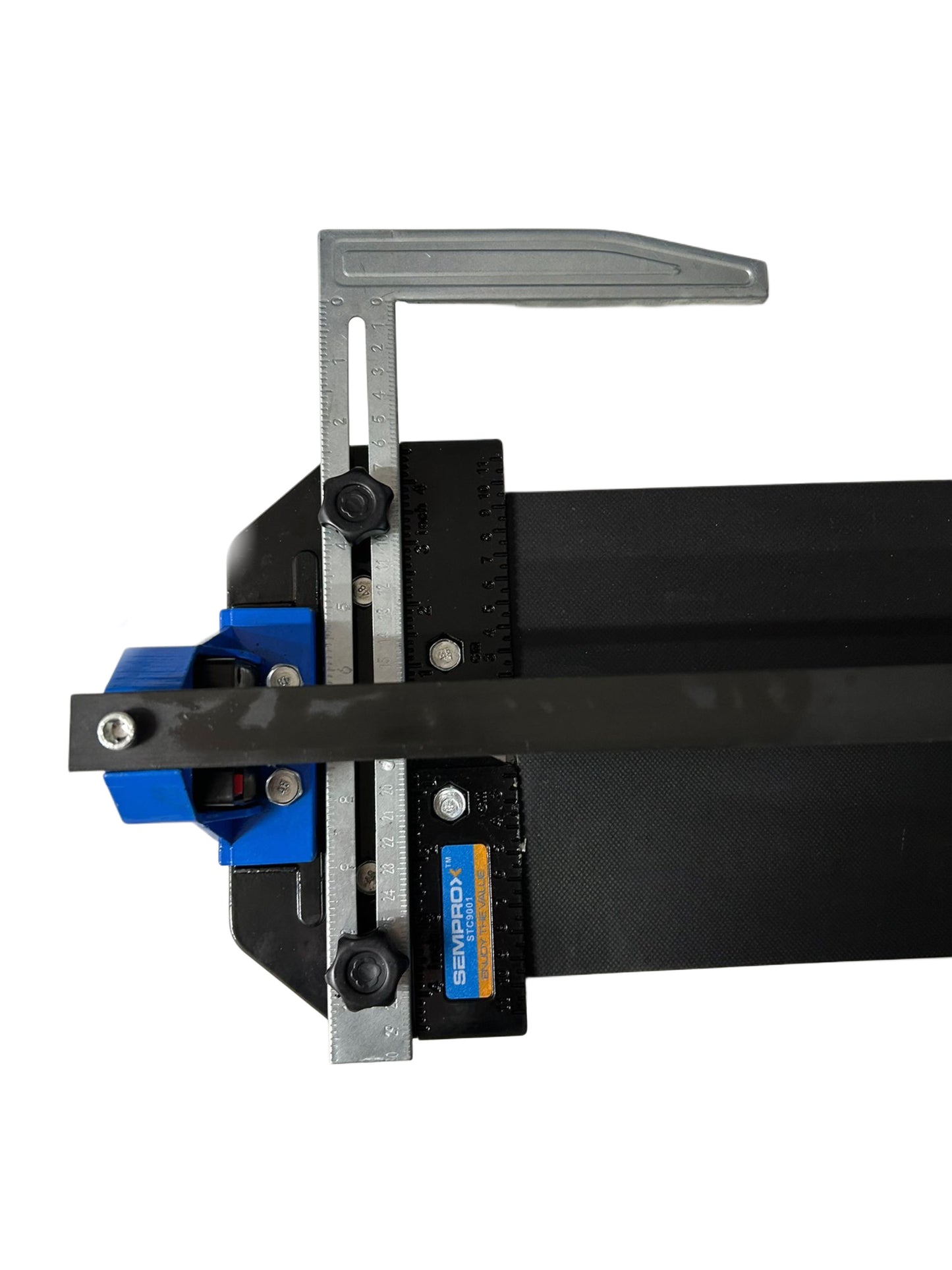 TAGLIAPIASTRELLE MANUALE 120CM CON LASER PER TAGLI DI PRECISIONE, SCALA REGOLABILE, APPOGGIO ANTI-SCIVOLO - RONDELLA IN OMAGGIO