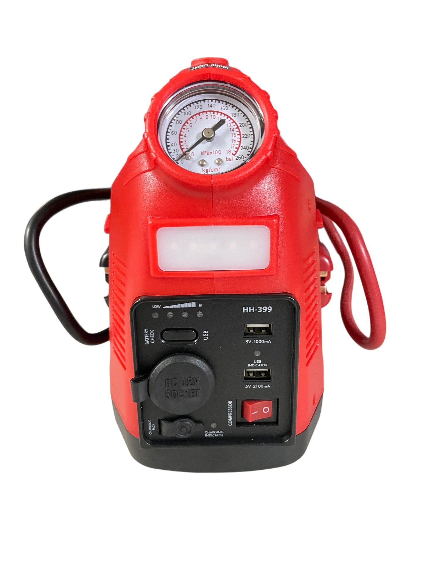 Avviatore di emergenza 900 AMP 2 in 1 Jump Starter Compressore ad Aria Pneumatici