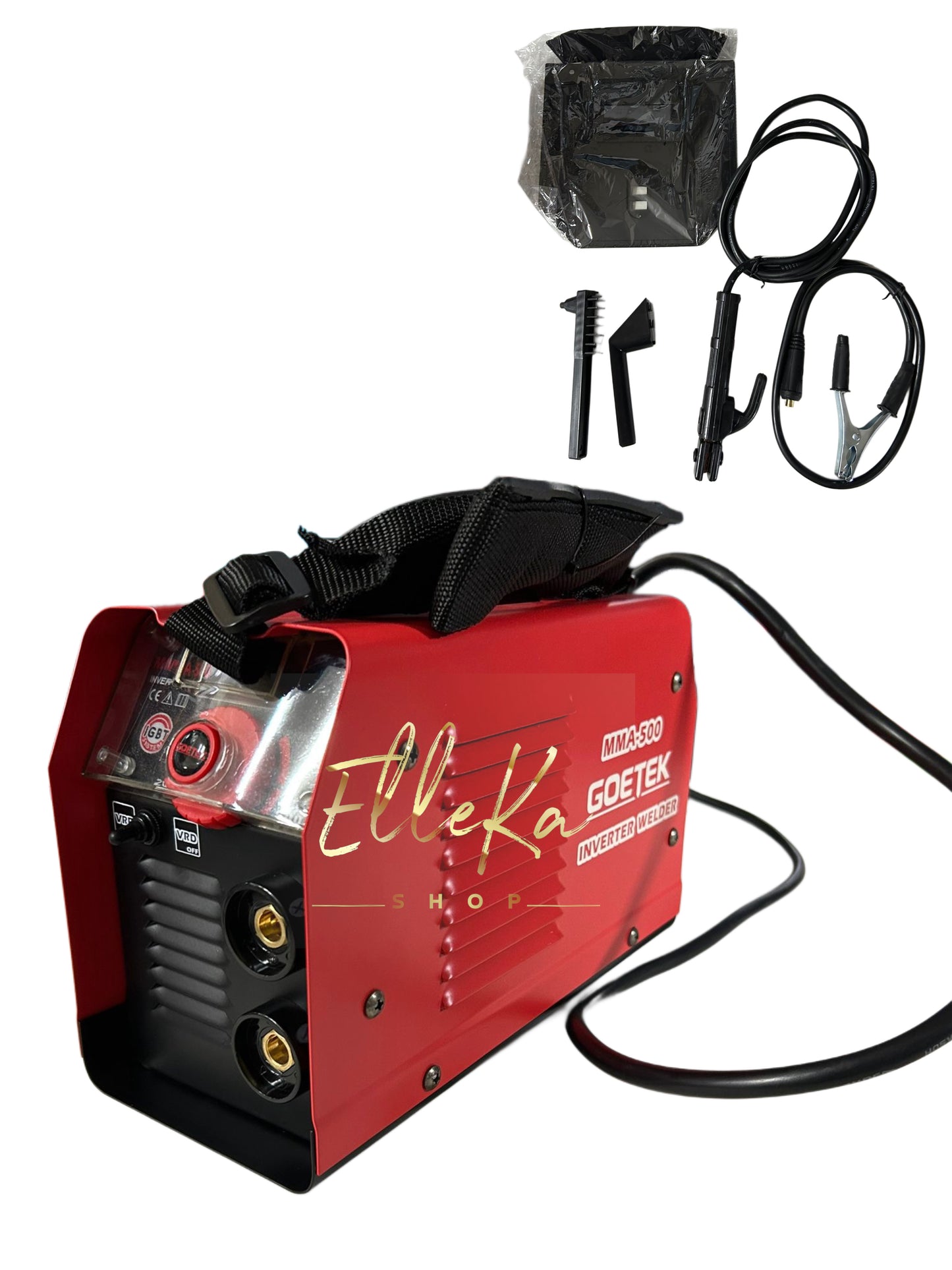 Mini saldatrice ad elettrodo elettrica inverter elettrodo 1.6 - 3.2mm 500 Ampere
