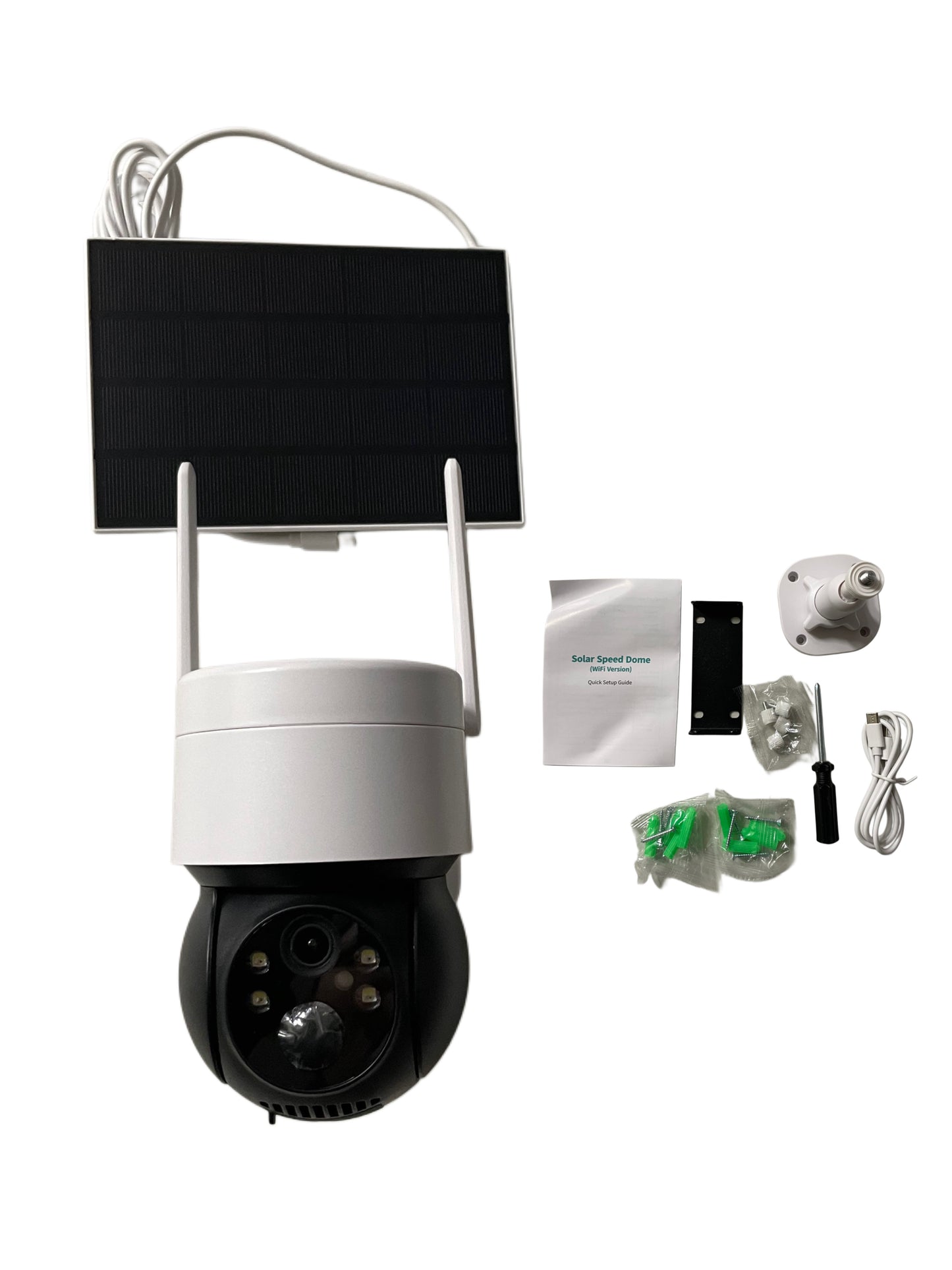 TELECAMERA ESTERNA CON PANNELLO SOLARE VIDEOCAMERA SORVEGLIANZA ICSEE