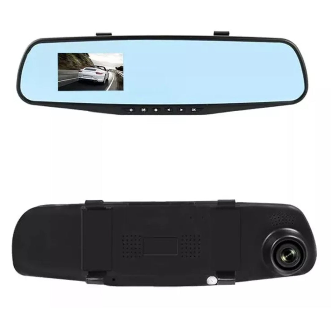 Specchietto retrovisore con telecamera 5Mpx registrazione auto schermo 2.8” LCD