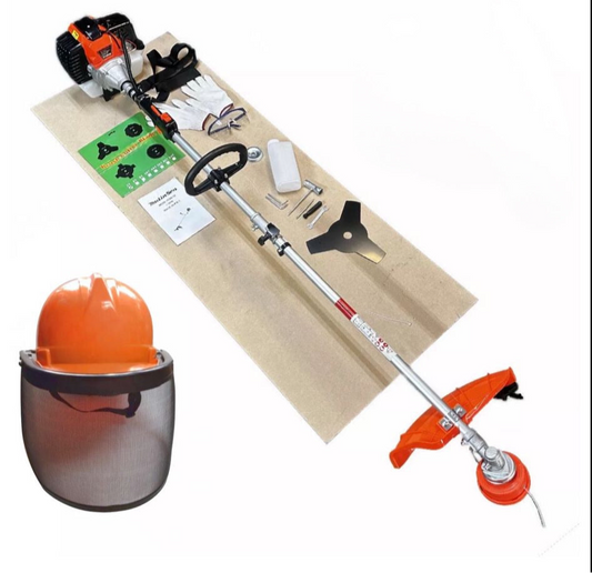 DECESPUGLIATORE A SCOPPIO 52CC TAGLIAERBA RASAERBA TAGLIABORDI PER GIARDINAGGIO