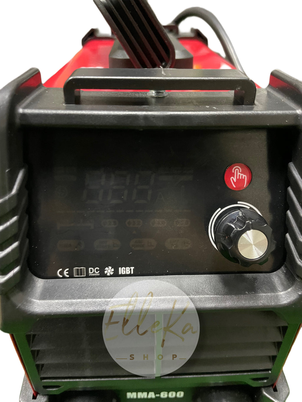 SALDATRICE INVERTER 600A AD ELETTRODO 1.6-4.0mm DIGITALE VALIGETTA INCLUSA IGBT