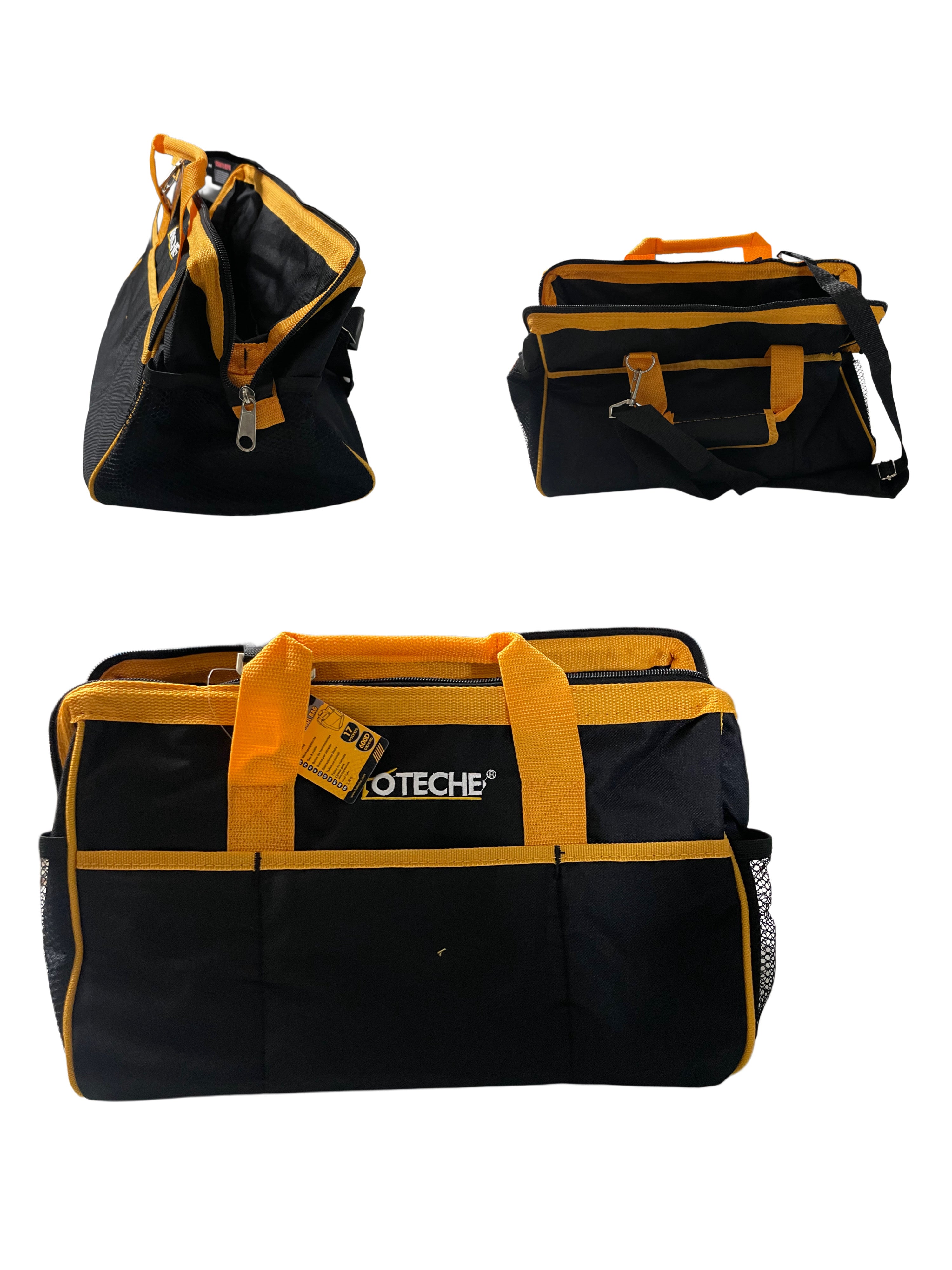 Borsa porta attrezzi Per Utensili 44cm 21 Tasche Interne Esterne