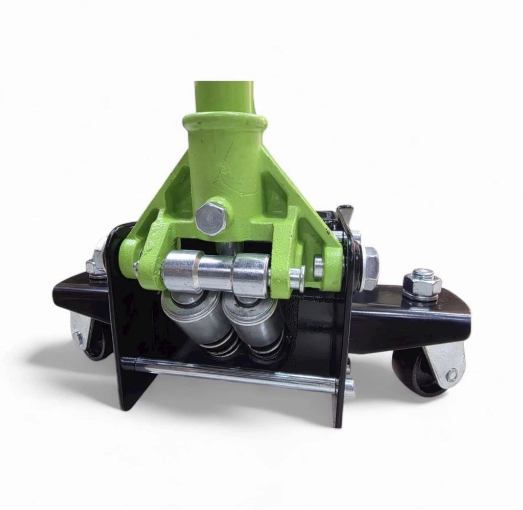 Crick Auto 5 Ton Cric Carrello Sollevatore idraulico Doppio Pistone Ribassato 65