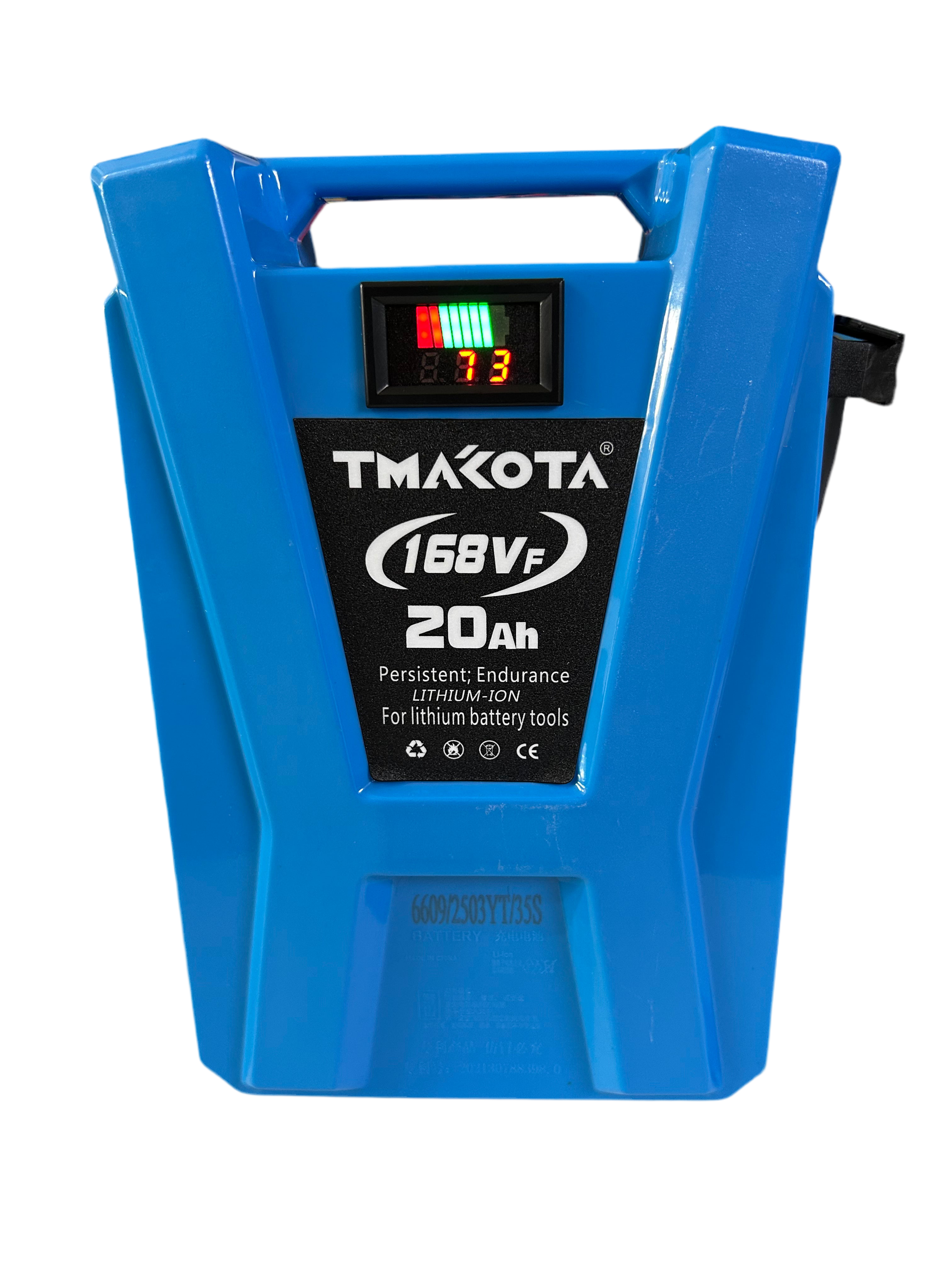 BATTERIA A ZAINO DA 168v 20ah PER ELETTROUTENSILI CON CARICATORE