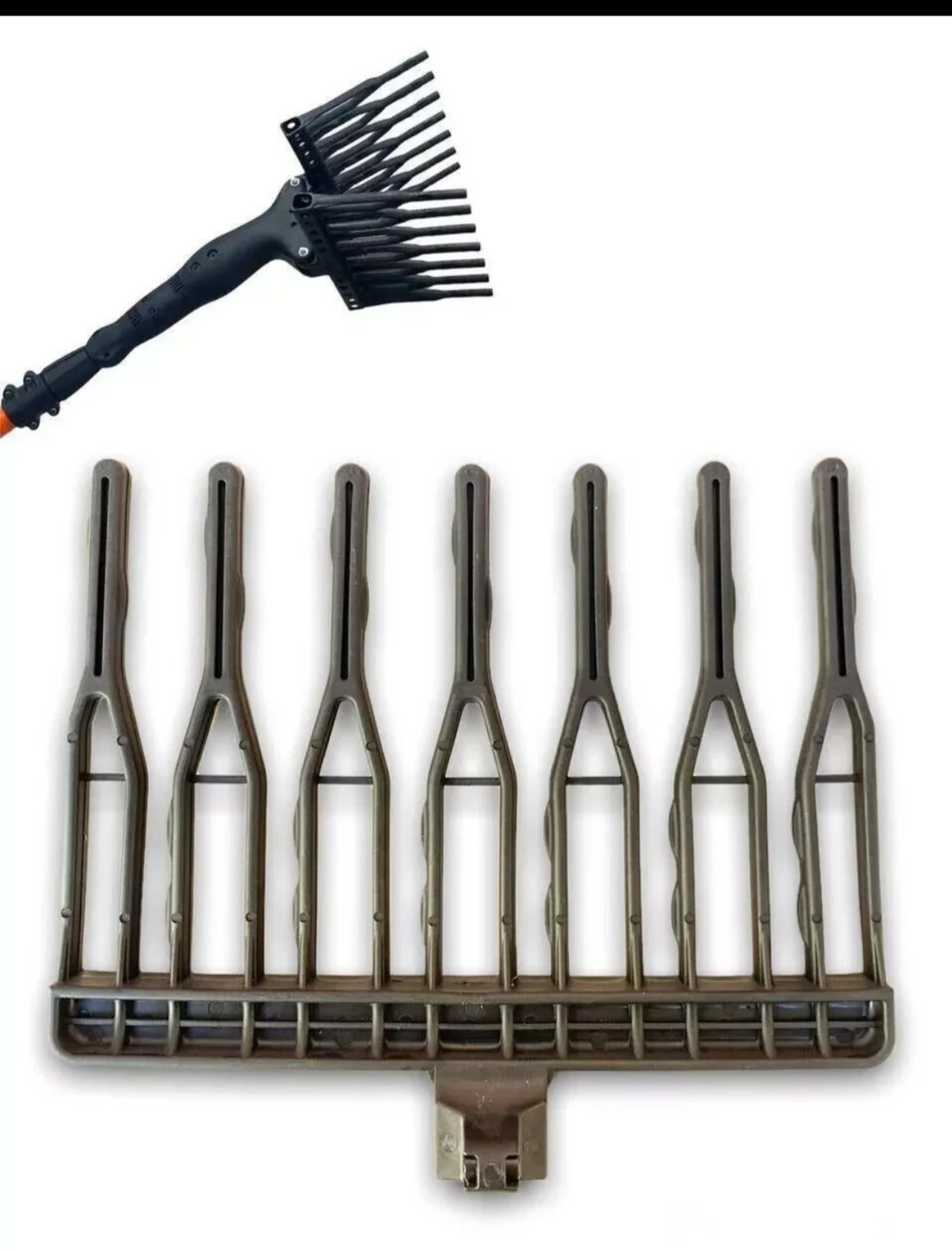 COPPIA PETTINE DI RICAMBIO SCUOTITORE RACCOGLI OLIVE ABBACCHIATORE SCUOTIOLIVE BATTERIA