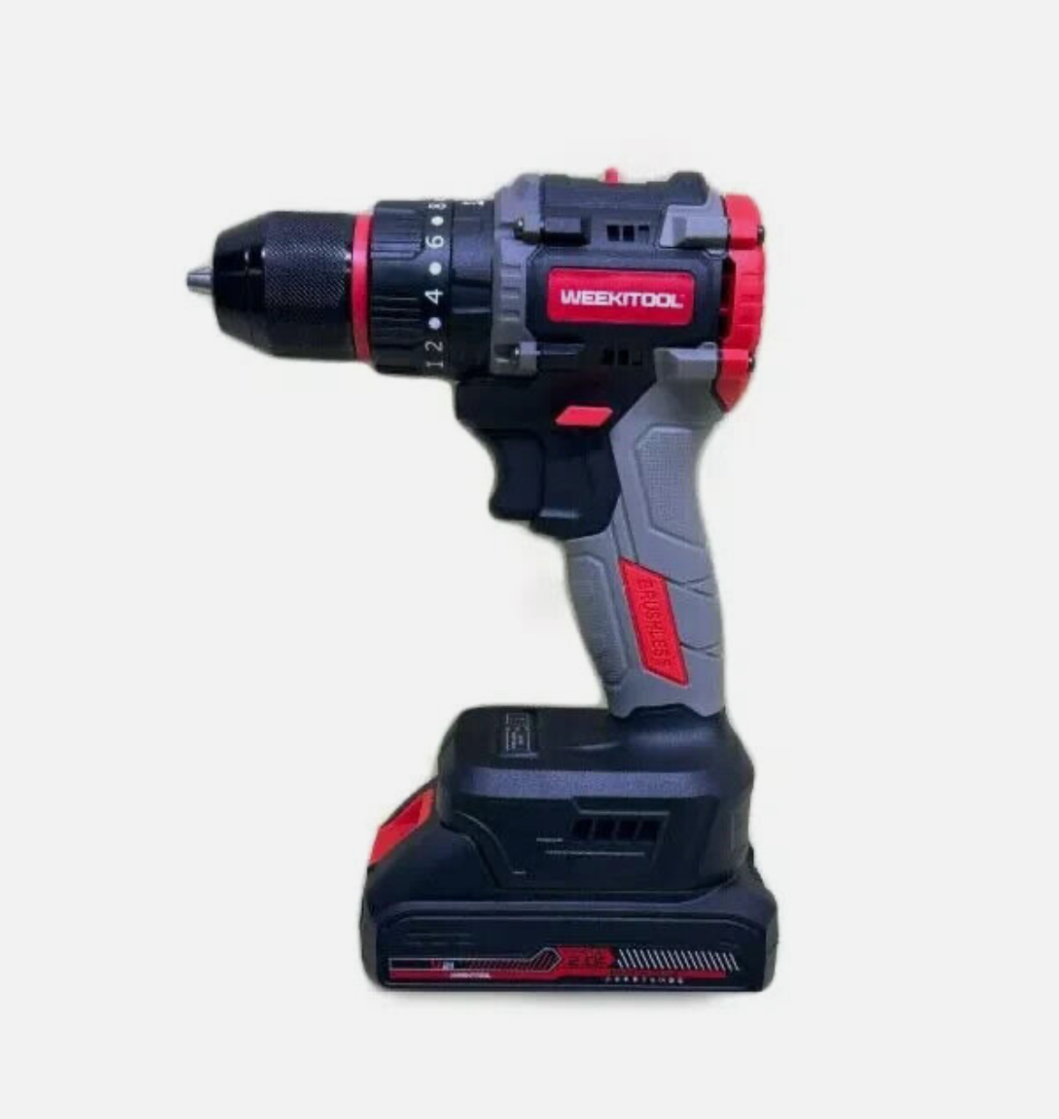 TRAPANO AVVITATORE PERCUSSIONE INDICATORE CARICA BATTERIA LITIO LED PERFORATORE