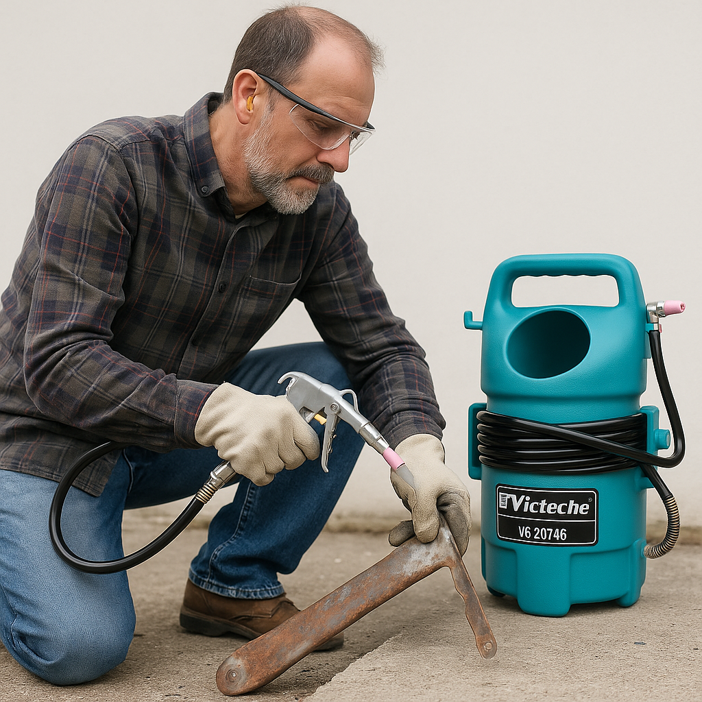 KIT SABBIATRICE AD ARIA COMPRESSA VICTECHE VA20146