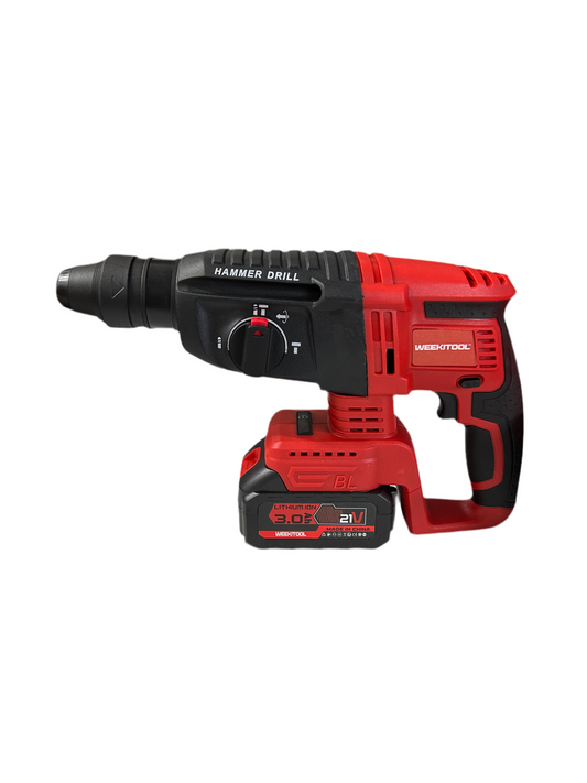 Tassellatore  3 funzioni scalpellatore trapano a doppia batteria 21v 3ah con accessori