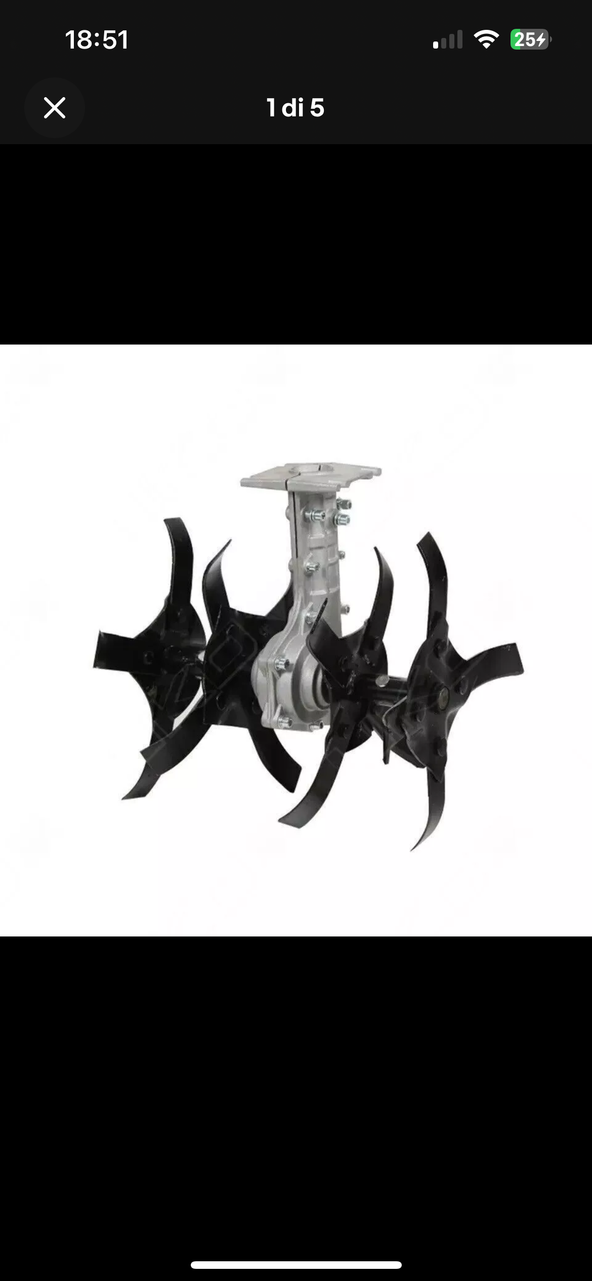 Gruppo zappette decespugliatori motozappa fresa ingranaggio Zappe 9 denti Ø26 mm