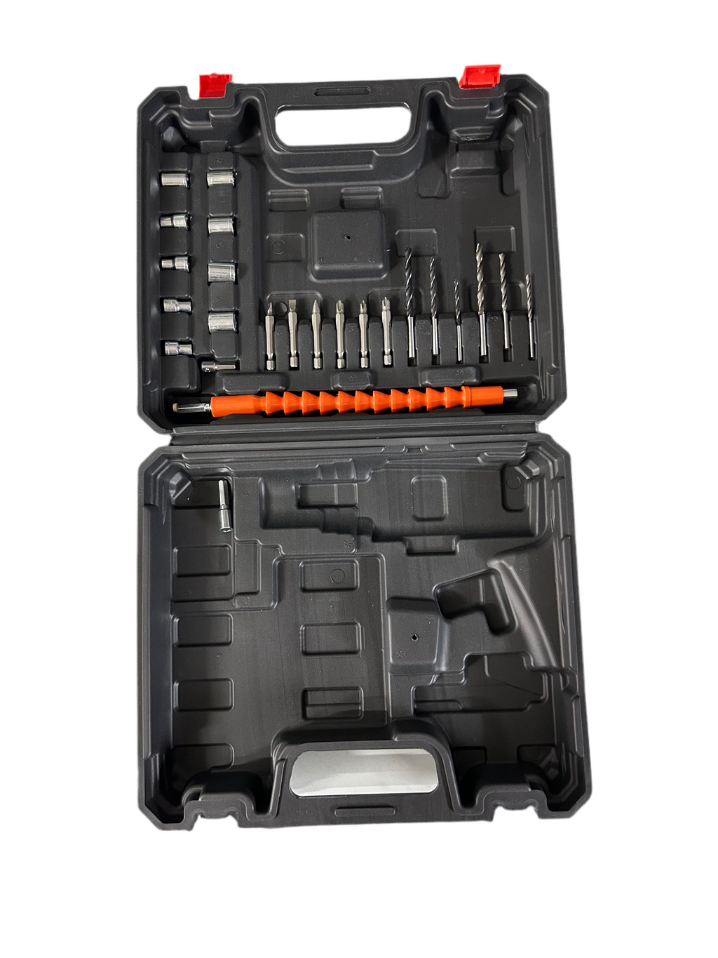 TRAPANO DOPPIA BATTERIA + valigetta CON ACCESSORI