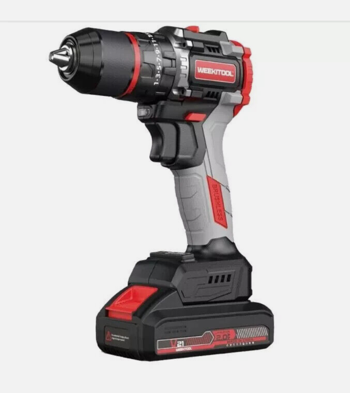 TRAPANO AVVITATORE PERCUSSIONE INDICATORE CARICA BATTERIA LITIO LED PERFORATORE