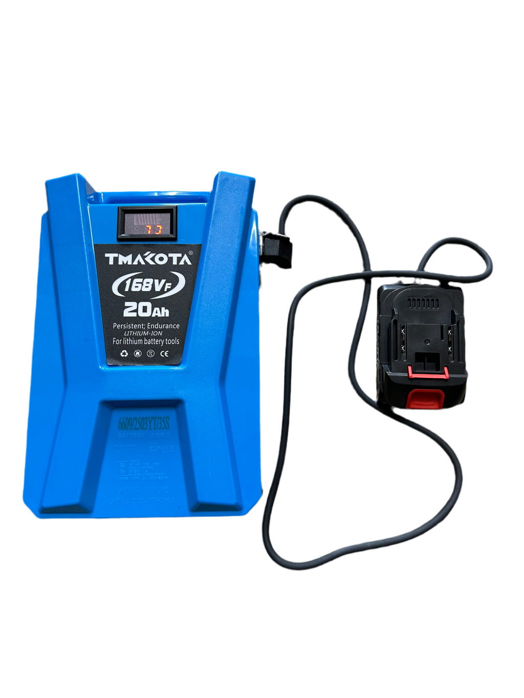 BATTERIA A ZAINO DA 168v 20ah PER ELETTROUTENSILI CON CARICATORE