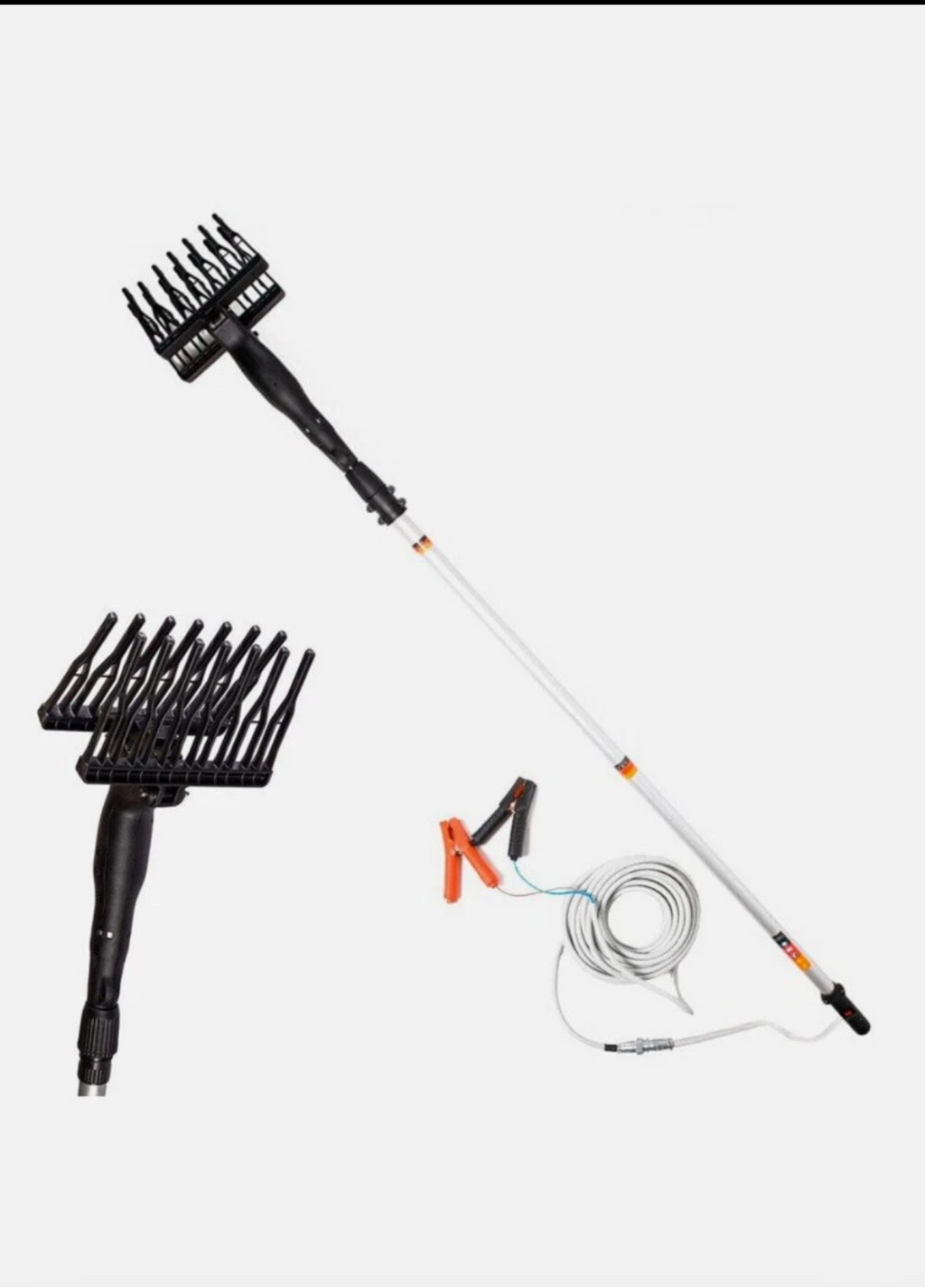 Abbacchiatore Olive Scuotitore Raccogli Scuotiolive Elettrico 3 Metri 12V 400 W