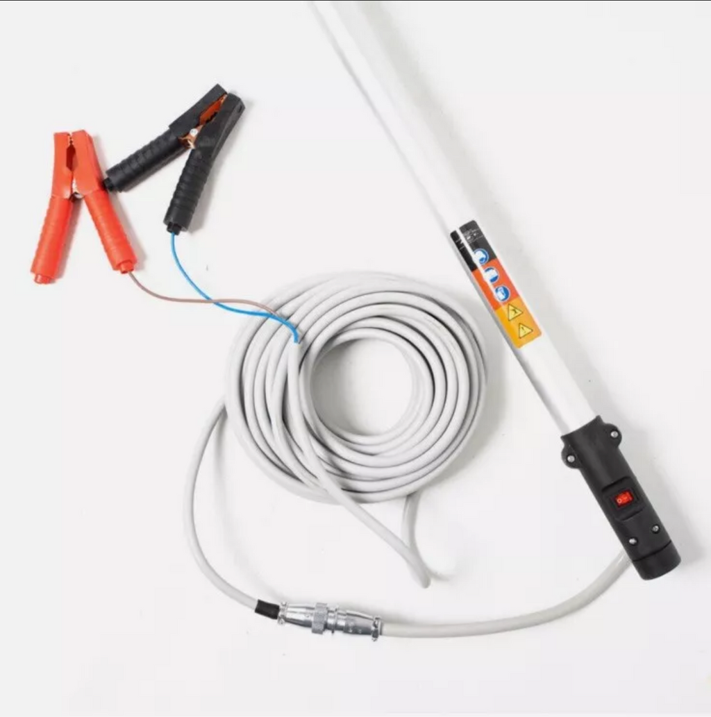 Abbacchiatore Olive Scuotitore Raccogli Scuotiolive Elettrico 3 Metri 12V 400 W