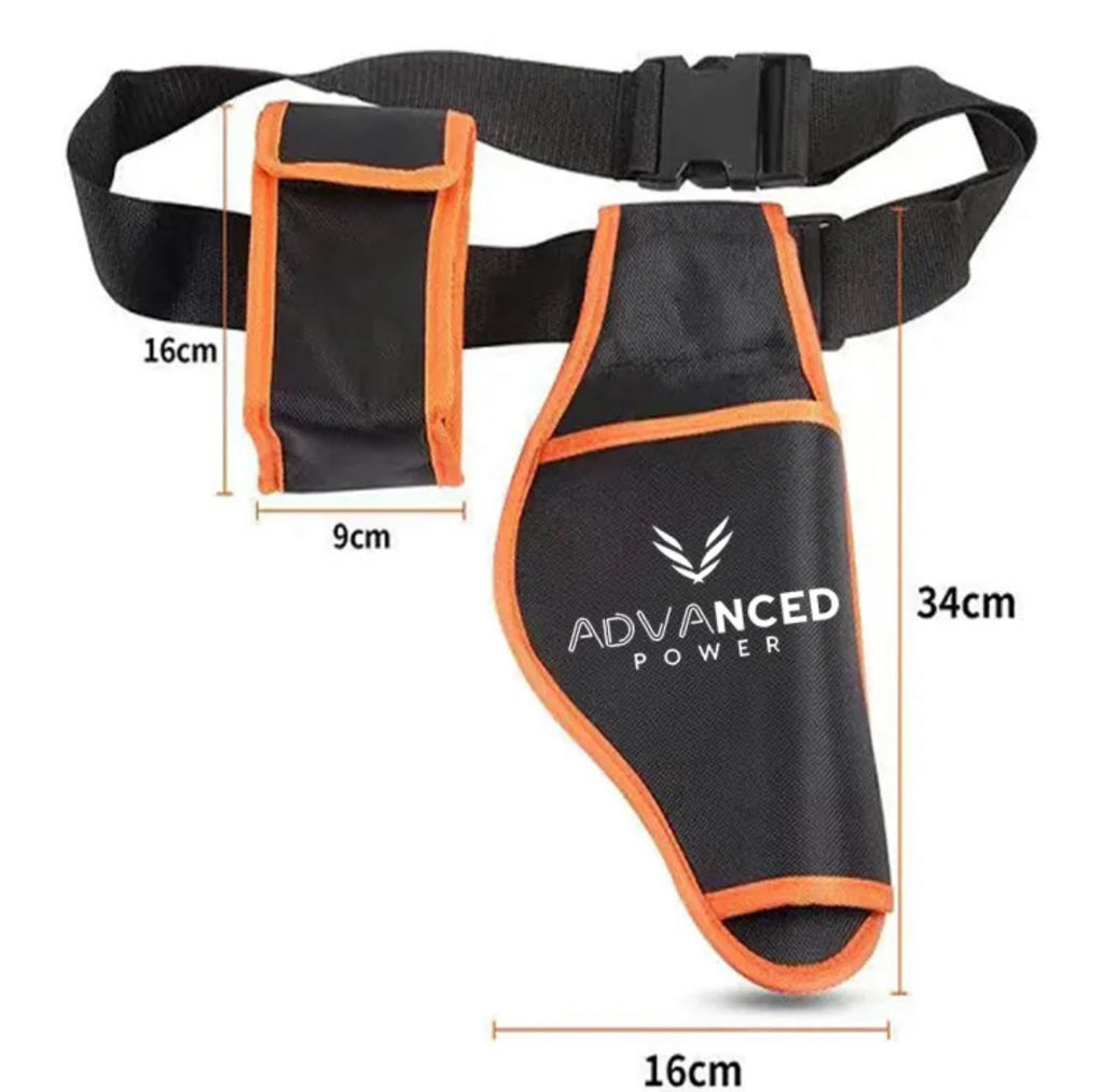 Fodero per Forbici Potatura Elettriche, Fondina per Cesoie da Potatura con Sacchetto della Batteria , Porta Cesoia