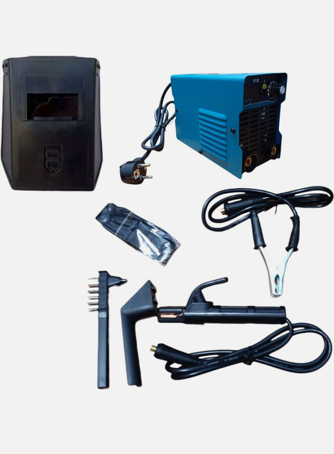 Mini saldatrice ad elettrodo elettrica inverter elettrodo 2.0 - 3.2 400 Ampere