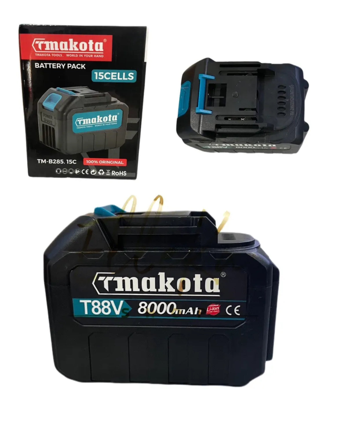 Batteria Di Ricambio Tmakota 88Vf Elettrosega Forbici Idropulitrici Trapani