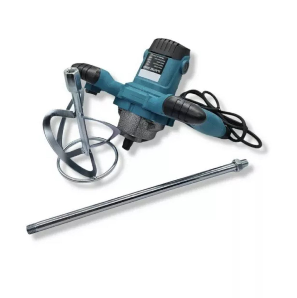 Trapano miscelatore impastatore con frusta per cemento colla collante pittura 1860w