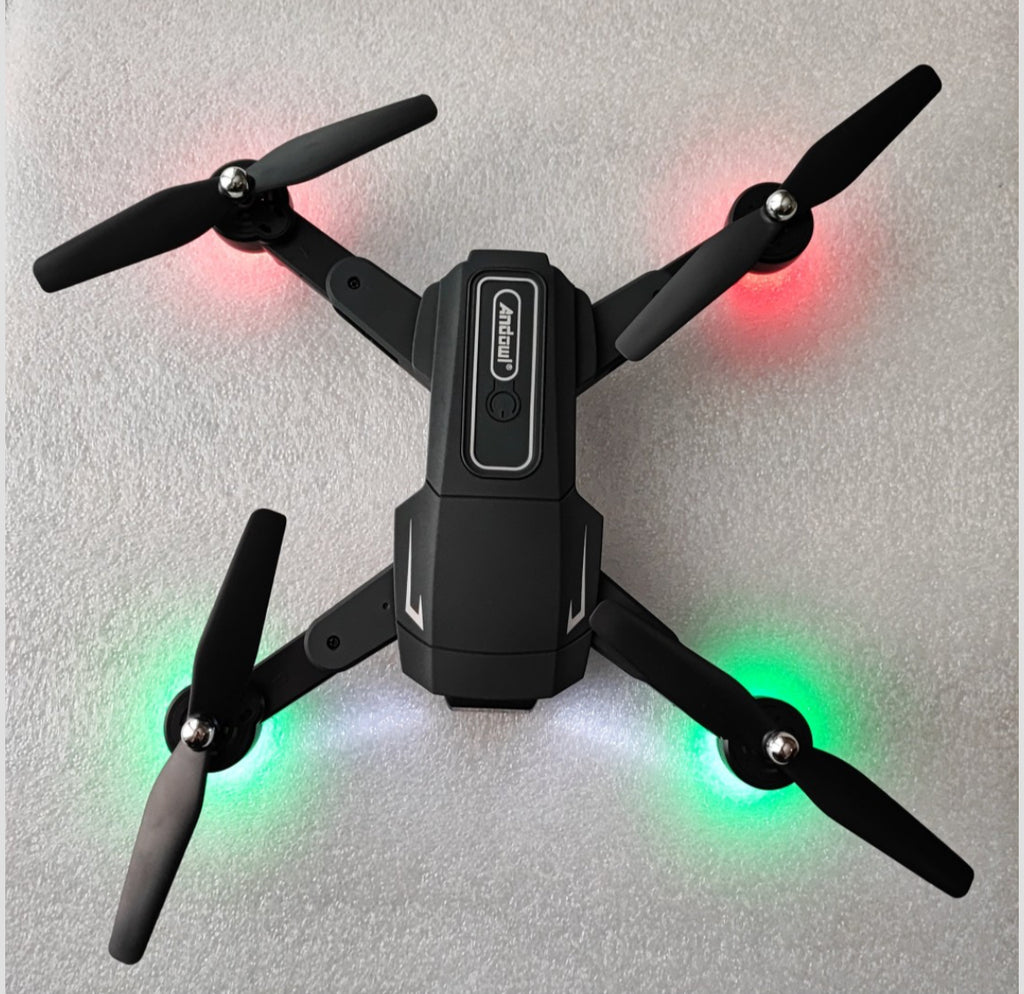 Drone pieghevole con fotocamera HD girevole 1080p con Applicazione e Telecomando