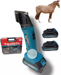 Tosacavalli Tosatrice a batteria per cavalli 2 batterie 48v 3.0Ah Con valigetta Tosatrice