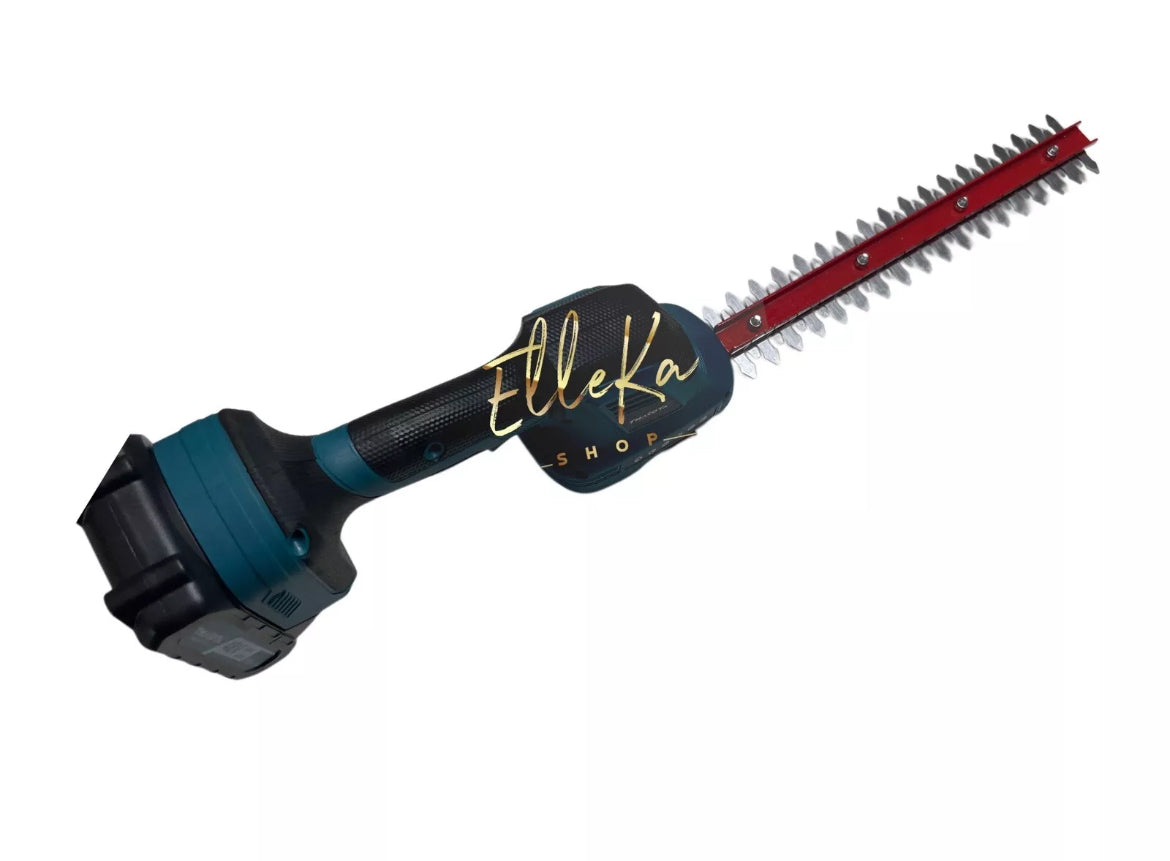 TAGLIASIEPI CON ASTA TELESCOPICA + RIFINITORE ERBA DOPPIA BATTERIA E CARICATORE TESTINA INTERCAMBIABILE