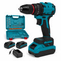 Trapano Avvitatore MAKOTA 48v a Percussione con 2 Batterie Valigetta Accessori e Caricatore