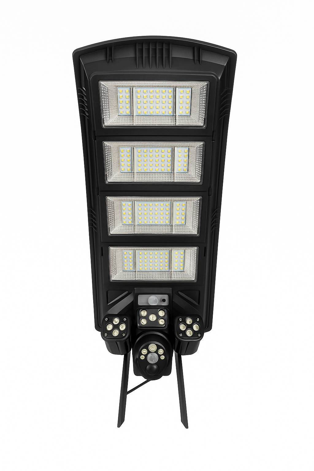 Lampione Stradale Solare 400W con Telecamera 4G Integrata | 3 Visioni Regolabili 180°/360° | IP67 Impermeabile | App Dedicata | Pannello Solare + Palo da 55cm in Omaggio