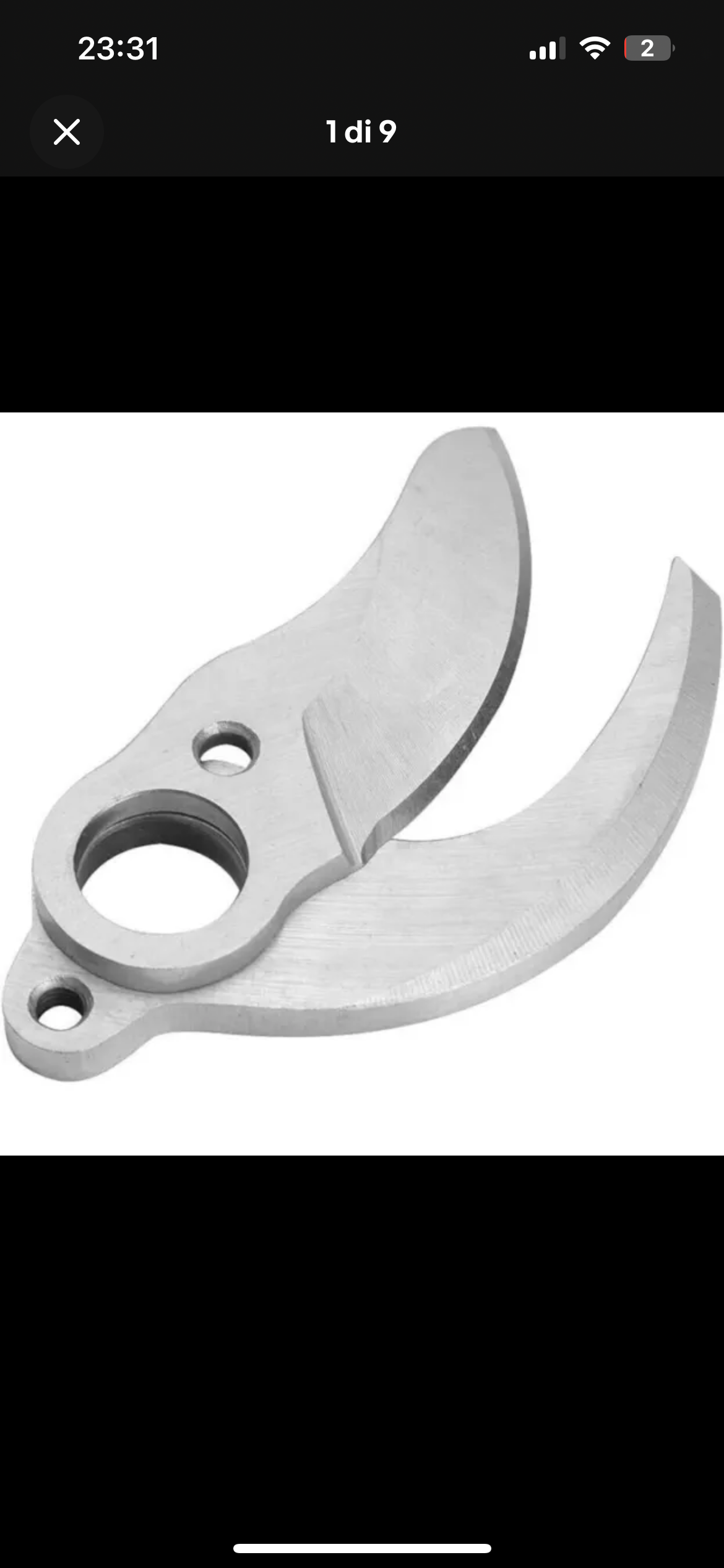 Lame di ricambio SK5 per forbici cesoia a batteria elettrica per tagli rami 30mm