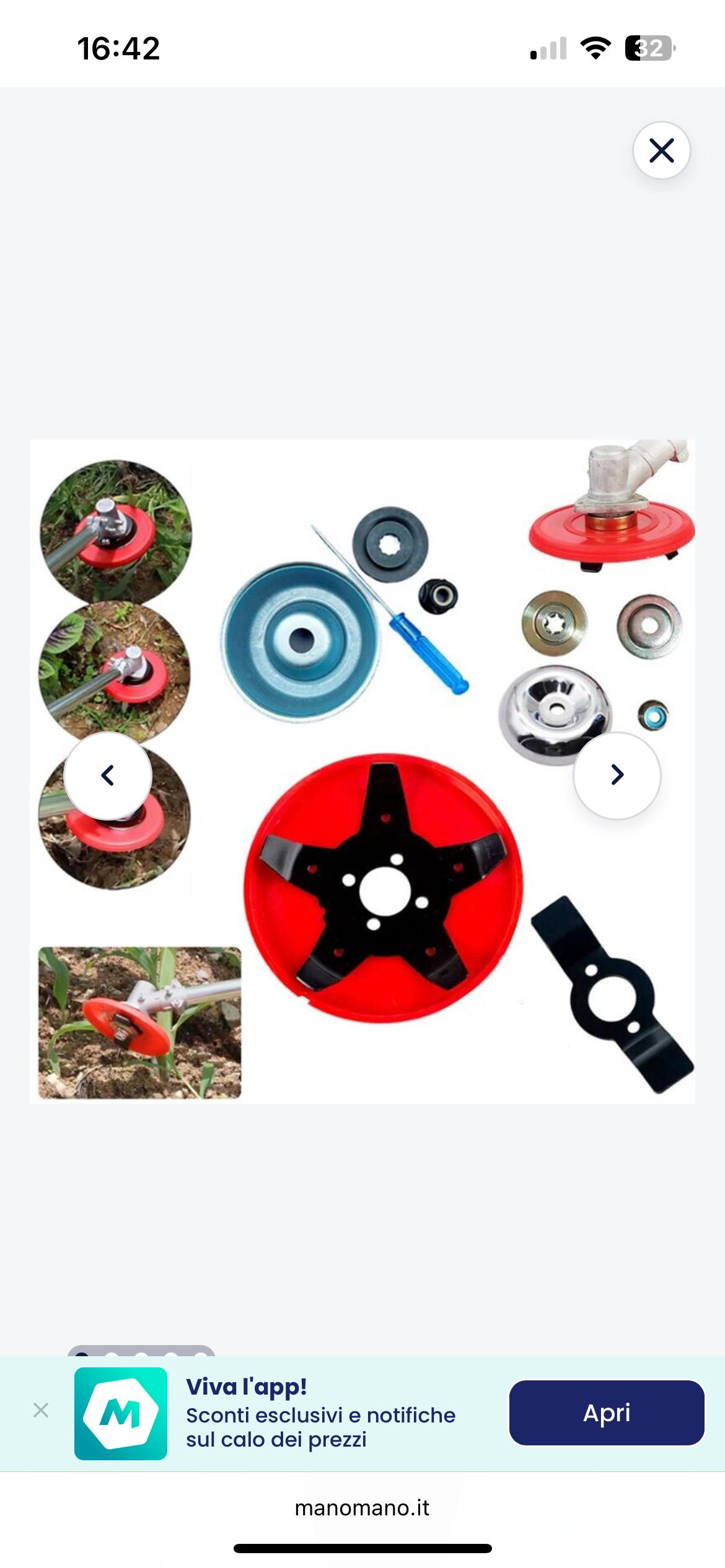 Lame per diserbo Disco per diserbo, Testina per decespugliatore, Piastra per diserbo per tosaerba, Testina per diserbo di ricambio universale, Piastra per diserbo multifunzionale per tosaerba