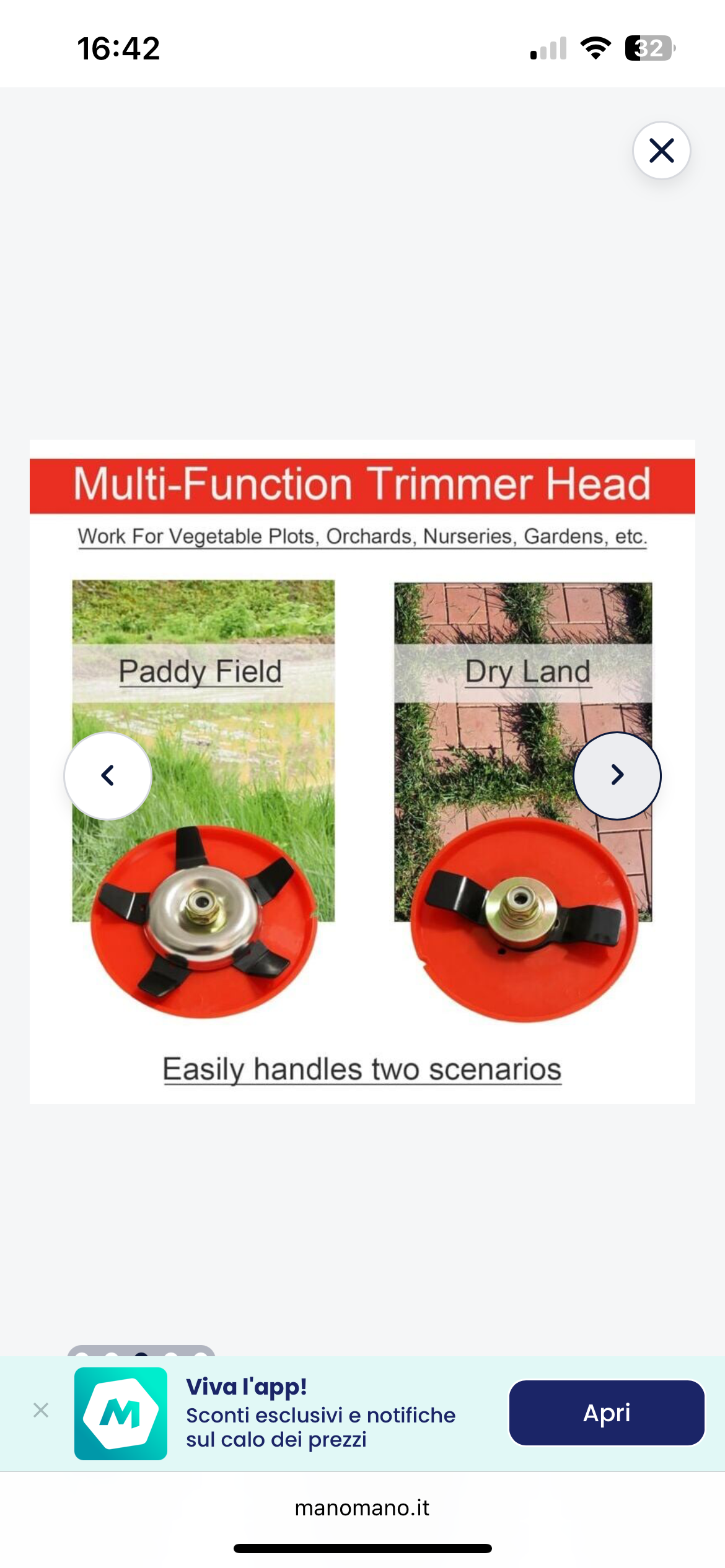 Lame per diserbo Disco per diserbo, Testina per decespugliatore, Piastra per diserbo per tosaerba, Testina per diserbo di ricambio universale, Piastra per diserbo multifunzionale per tosaerba