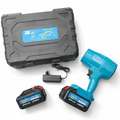 Turbo Jet Soffiatore/Asciugatore Portatile 48V con Valigetta – Doppia Batteria 5.0Ah