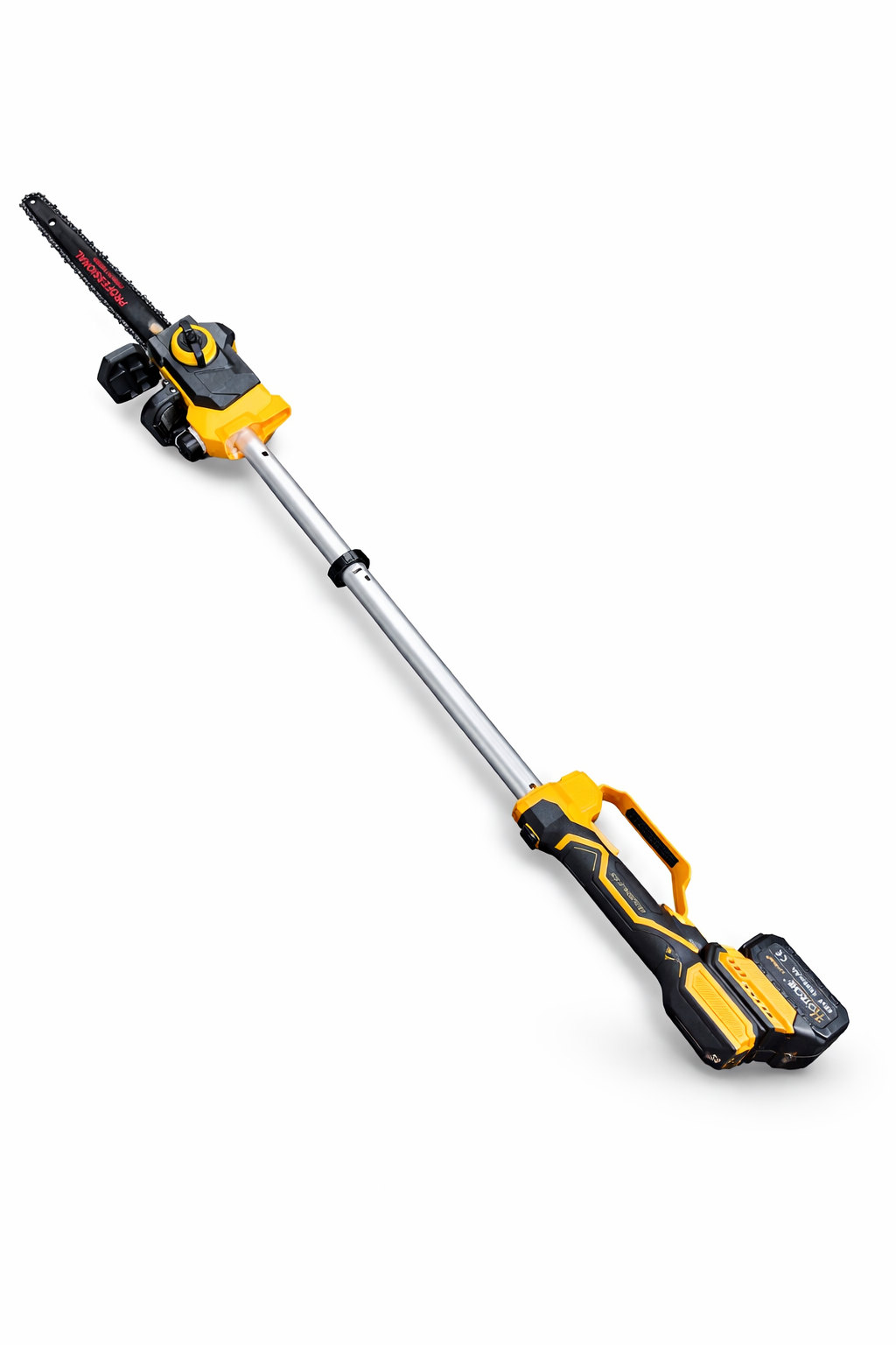 Motosega Elettrica Telescopica 12” a Batteria – Allungabile con 2 Batterie 68V 6000mAh – Potatore Professionale