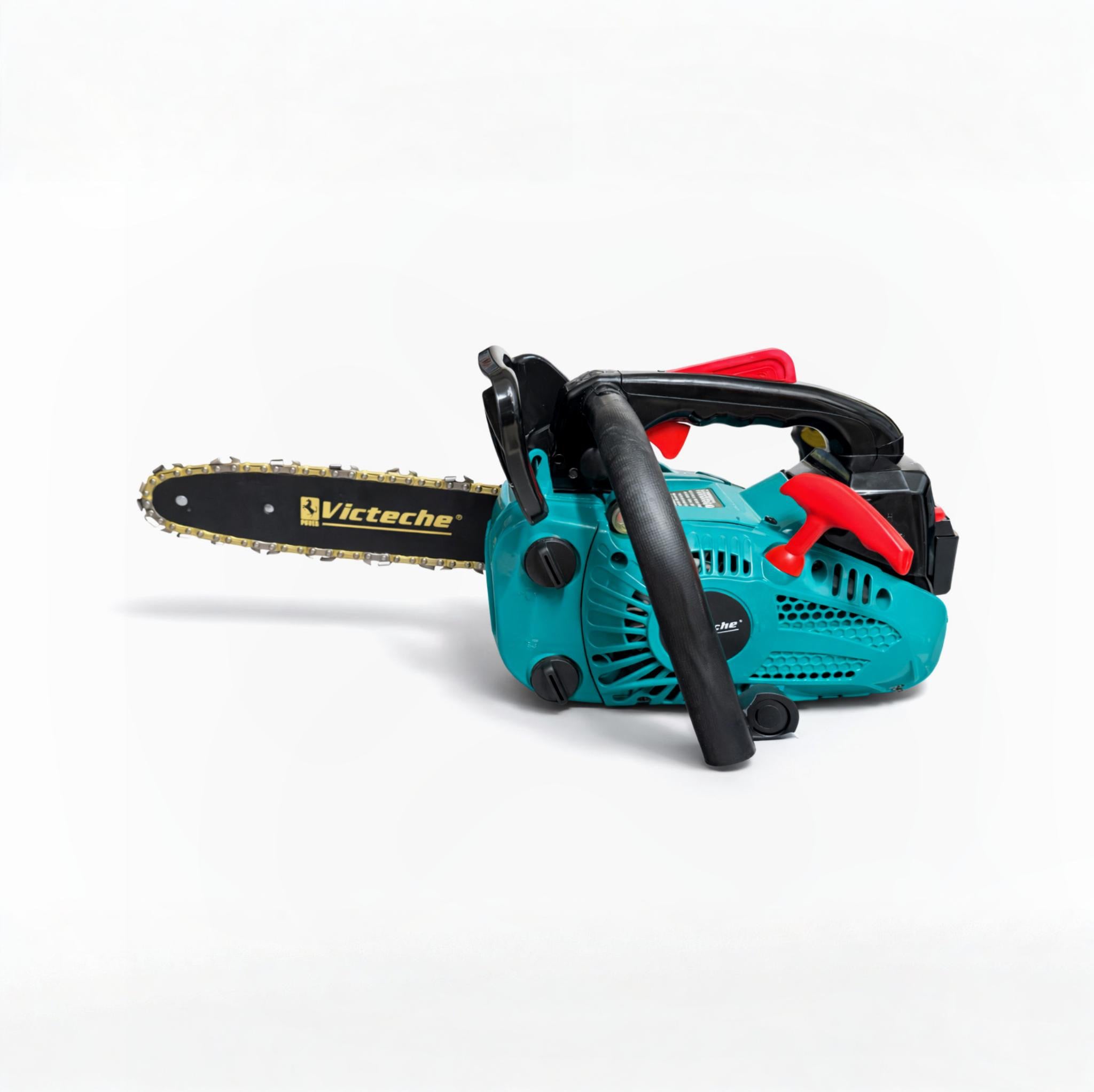 Motosega a Scoppio 25.4cc 900W Victeche 2 Tempi Barra 25cm Compatta e Potente per Potatura e Taglio Legna