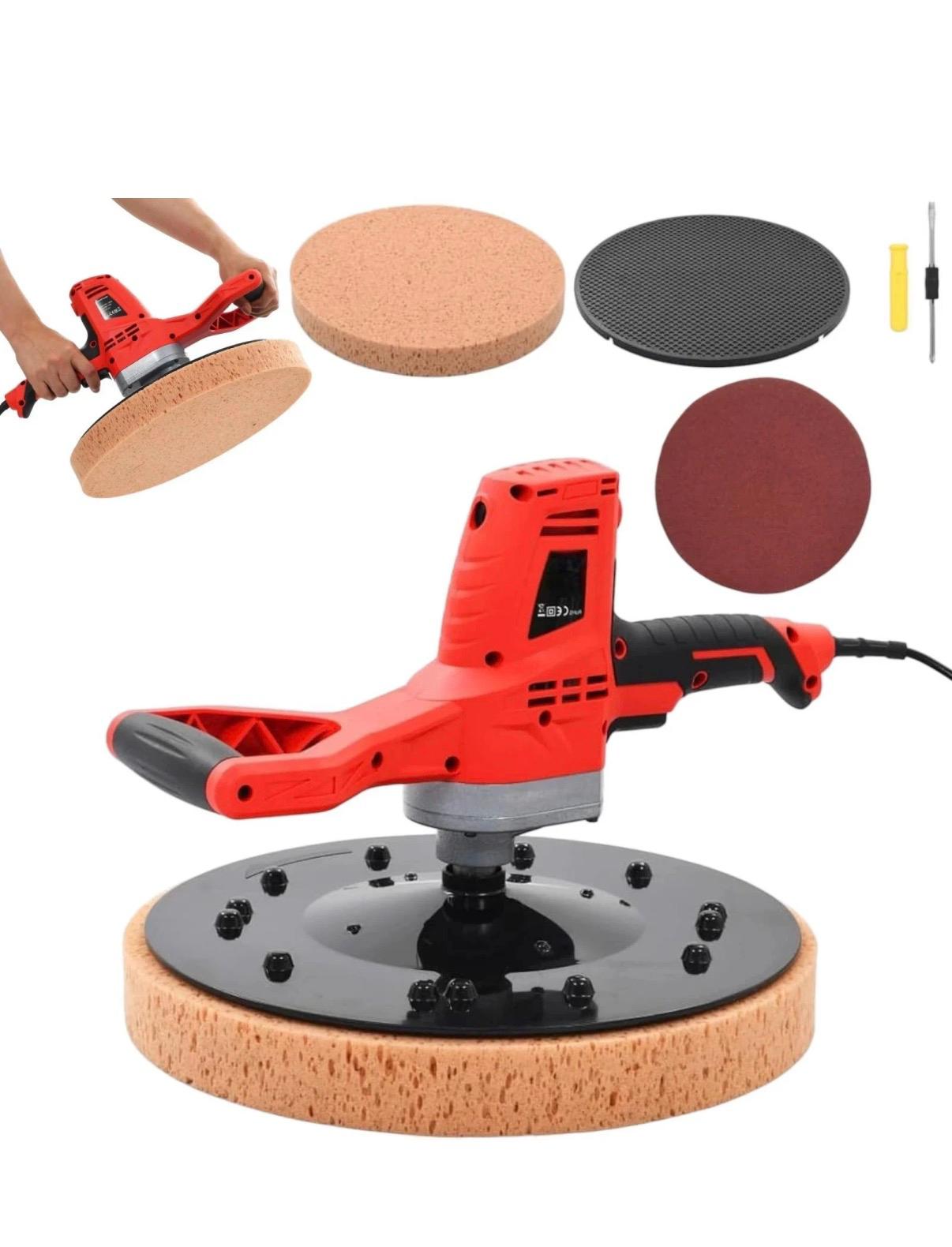 Frattone Frattazzatrice Frattazzo Elettrico 1680w Levigatrice per Muro Pareti Con Regolazione di Velocità