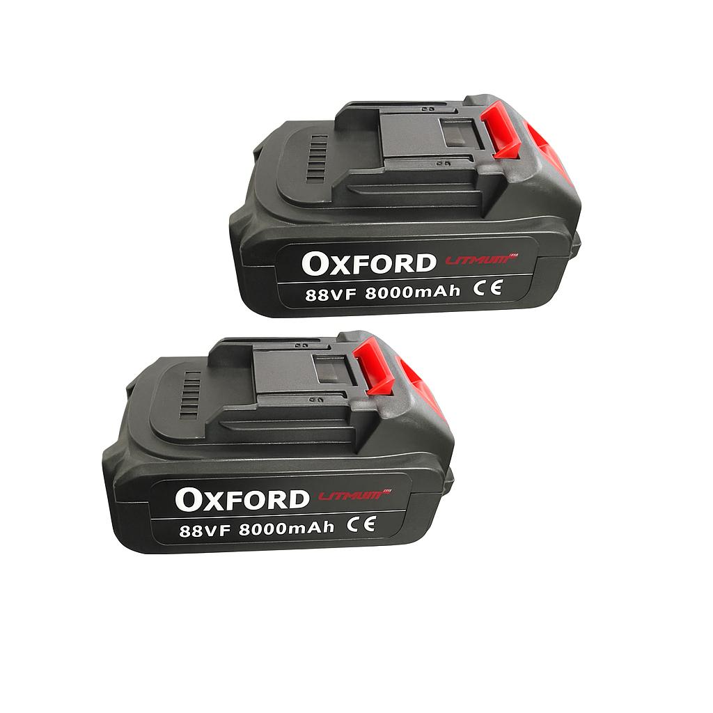 Kit Potatura Professionale 2 in 1 con Motosega 8” e Forbice Elettrica 32mm | Motore Brushless | Display Digitale | Doppia Batteria 88V 8000mAh | OLEATORE Automatico | Lama e Catena 6” in Omaggio