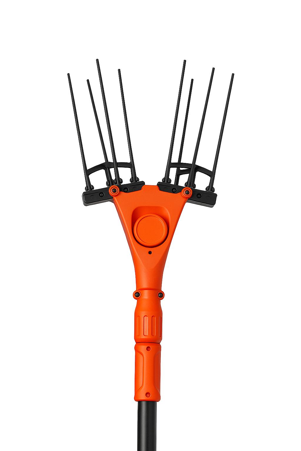 Scuotiolive SCUOTITORE Professionale Doppia Funzione a Batteria e Cavo 12V | Fibra di Carbonio Ultra Leggera | 5 Velocità Regolabili – 10000mAh + Cavo 15m + Morsetti e Caricatore Inclusi