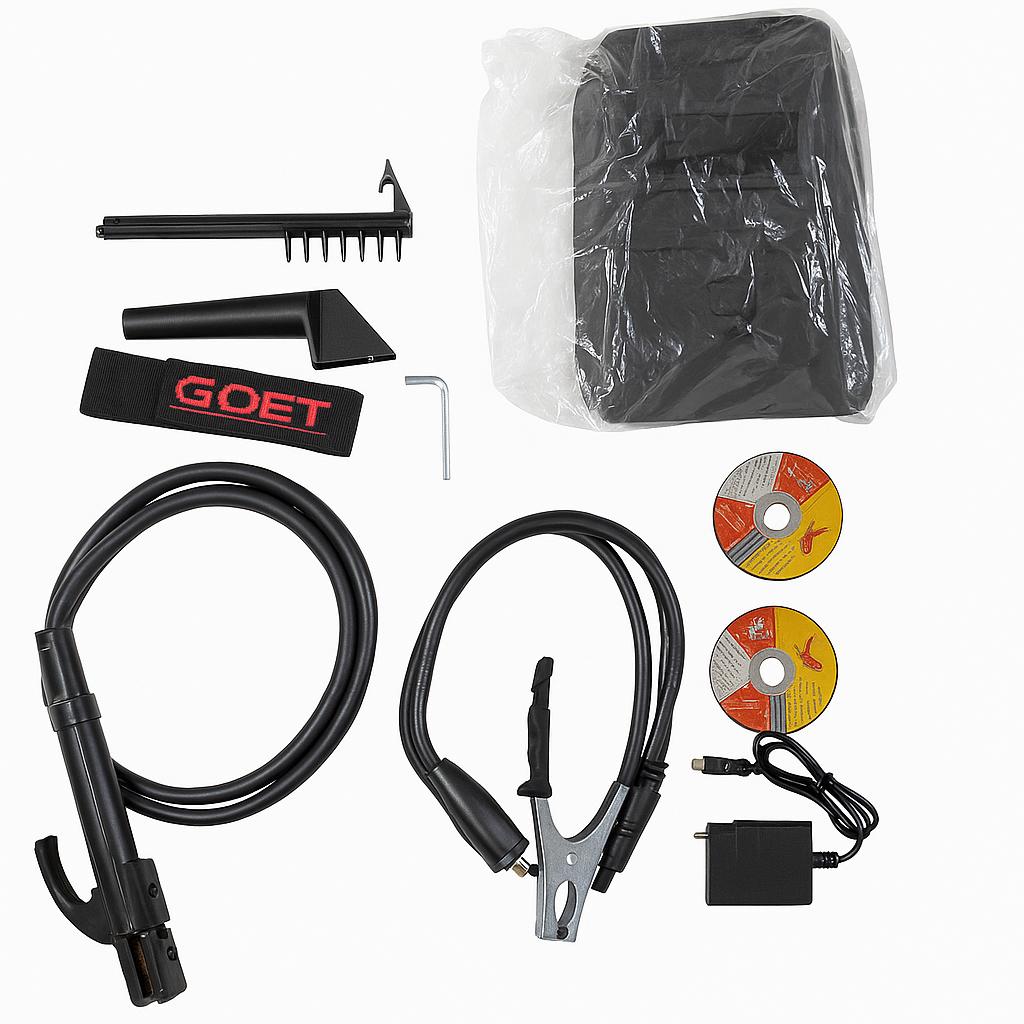 Kit 3 in 1 Saldatrice 400A + Mini Flex + Trapano a Batteria | 2 Batterie 48V 2000mAh + Accessori Completi | Set Professionale per Fai-da-Te e Officina