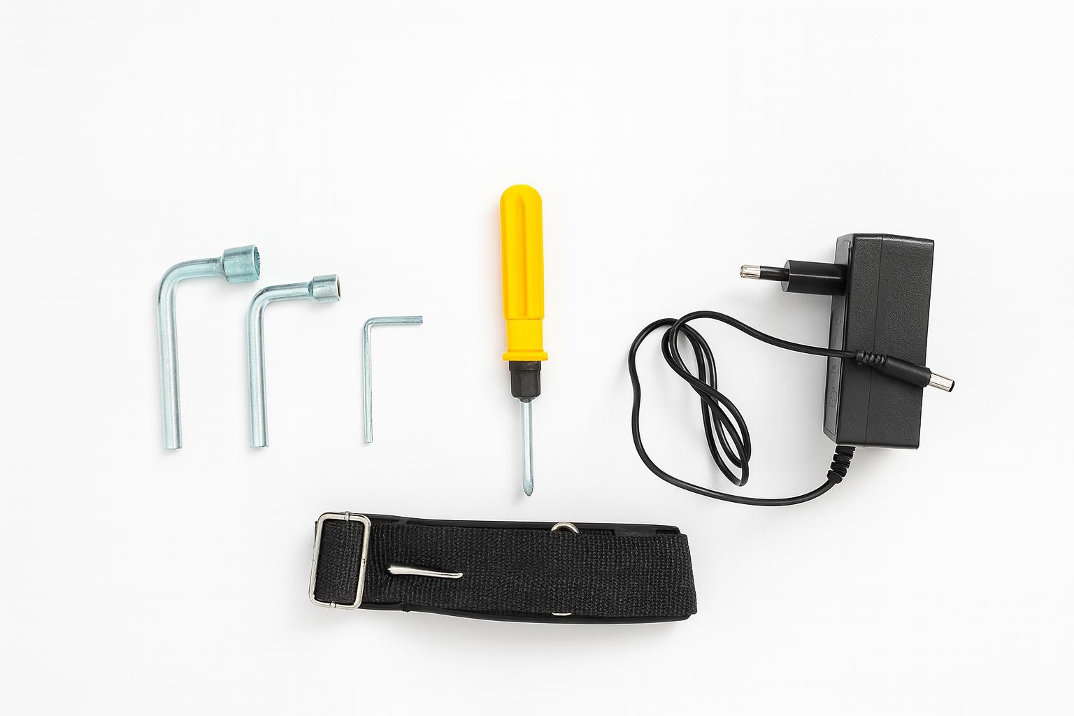 Kit Potatura Professionale Forbice + Motosega + Asta Allungabile 48V