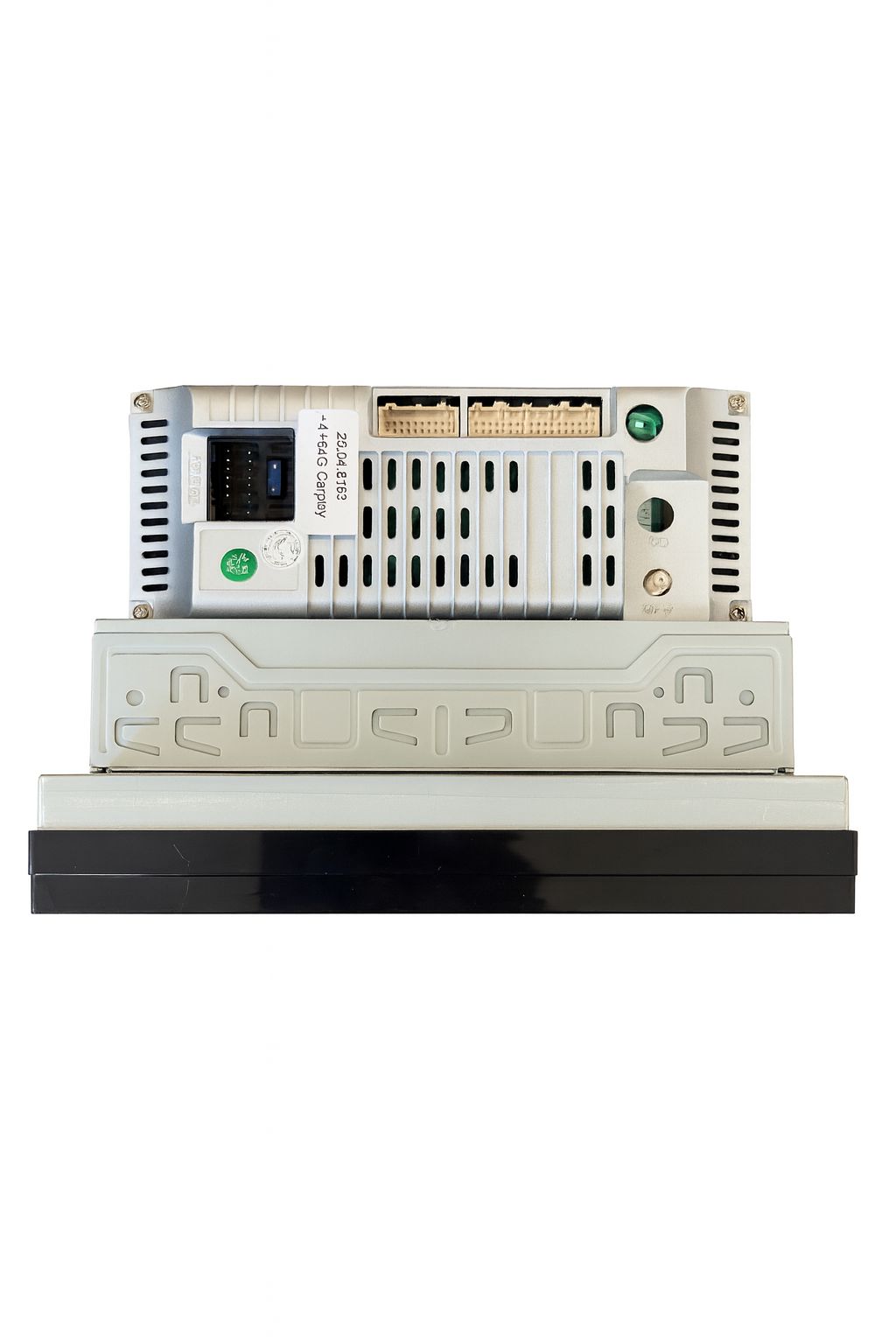 Stereo Auto 1 DIN CarPlay con Wi-Fi, GPS, Bluetooth, Mirror Link e Schermo Touch HD