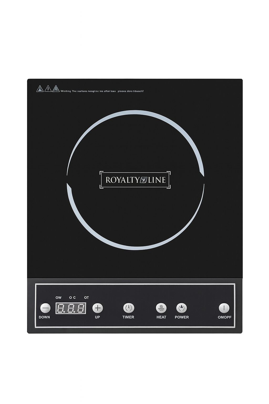 Piano Cottura a Induzione Doppio Royalty Line 1400W + 2000W – Dual Cooker