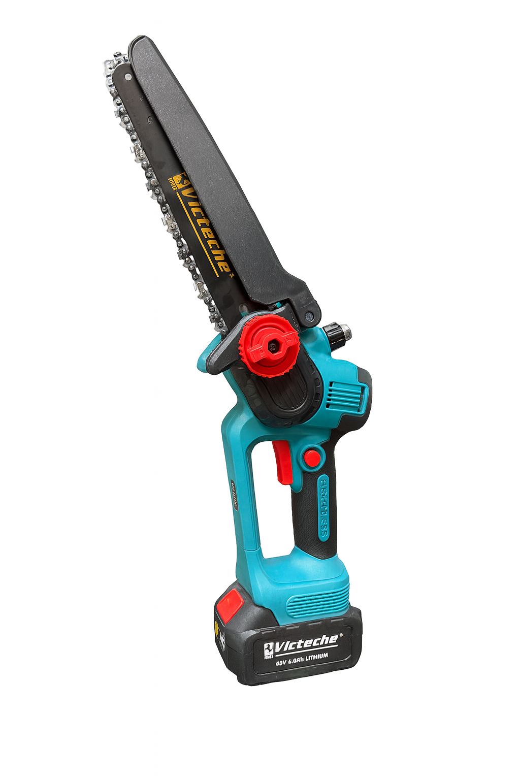 Motosega Potatura 8’’ Brushless con OLEATORE + 2 Batterie 48V 5Ah Valigetta Kit Completo