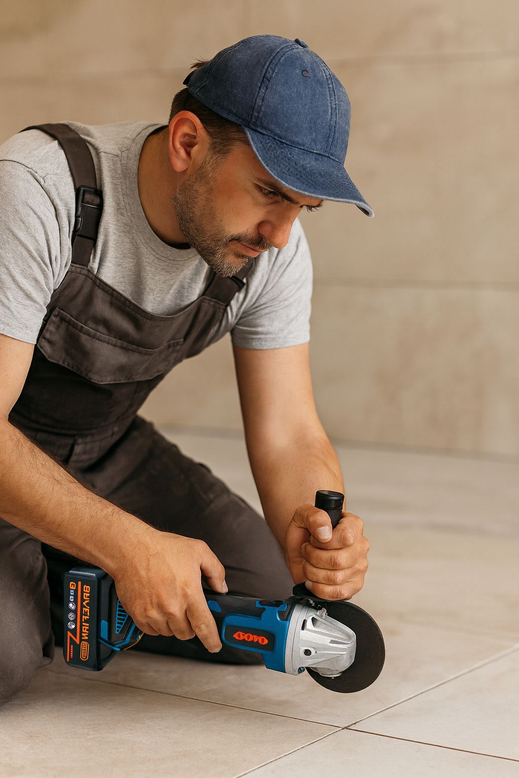 Smerigliatrice Angolare a Batteria 88V + 2 Batterie 8000mAh + Disco Ferro Omaggio | Valigetta + Caricatore | Regolazione Velocità | Flex Portatile