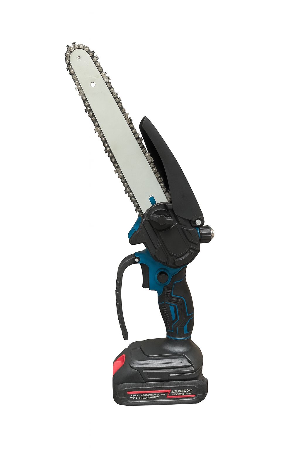 Motosega 8” con OLEATORE + 2 Batterie 48V 4000mAh + Valigetta e Caricatore – Potatura e Giardinaggio