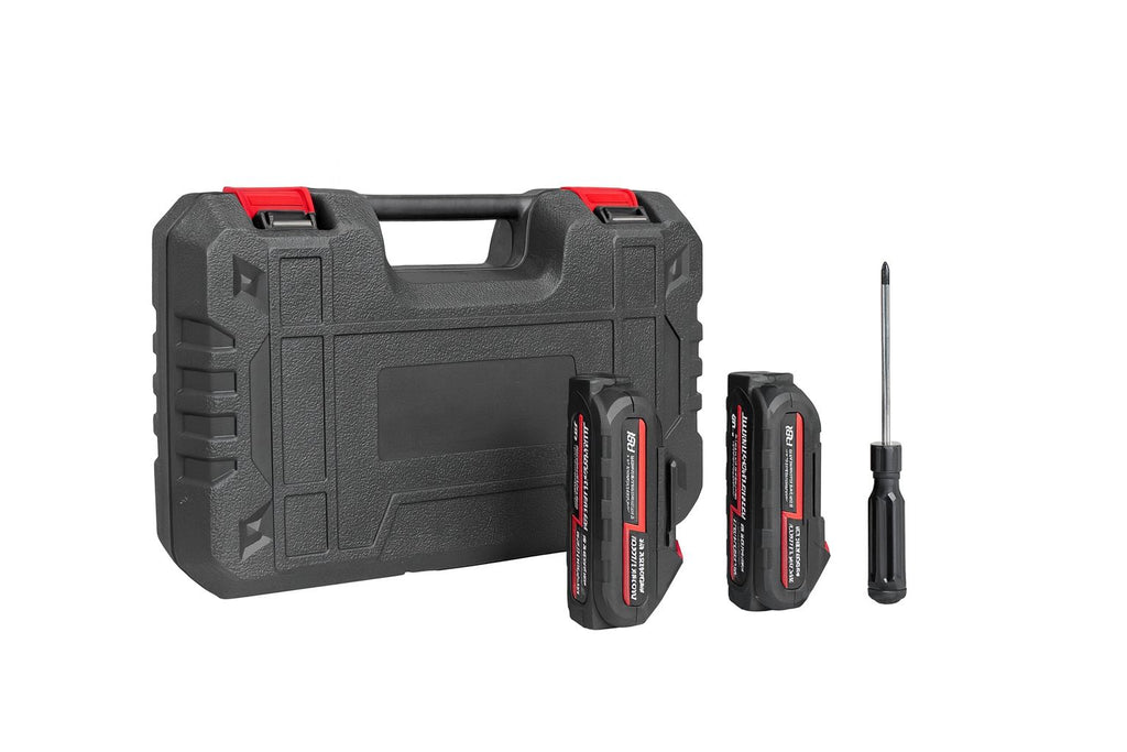 Motosega 8” con OLEATORE + 2 Batterie 48V 4000mAh + Valigetta e Caricatore – Potatura e Giardinaggio